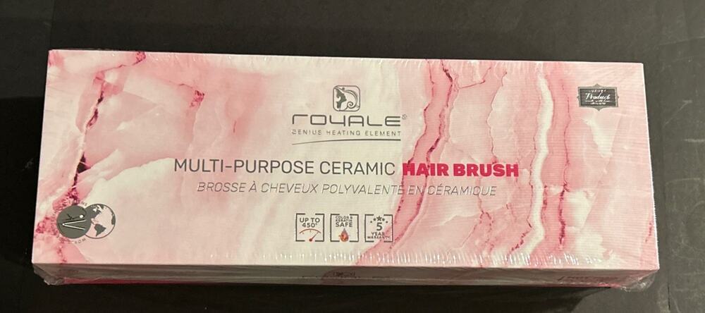 ✨ Royale Ceramic Hair Brush Multi-Purpose, Hot Pink NIB/SEALED